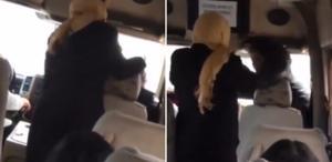 Yolcuyu önce uyardı sonra peş peşe yumrukladı Herkesin dikkatini tek bir şey çekti