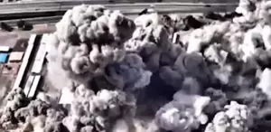 İşte ABD’nin Devrim Muhafızları Karargahı’nı vurduğu anlar