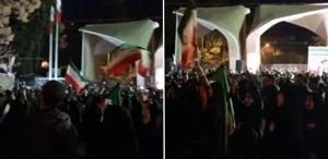 Tahran’da gerilim zirvede, sokaklar tekbir sesleri ile inledi