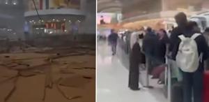 Abu Dabi havalimanında uçuşlar yeniden başladı, bavulunu kapan koştu