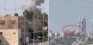 Savaşta tansiyon yükseliyor İran, Tel Aviv’i böyle vurdu