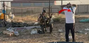 Paraşütle inen ABD askerini böyle karşıladı Gerçek çok başka çıktı