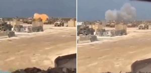 Üssün vurulduğunu gören ABD askerinden olay tepki: O benim kamyonumdu lan