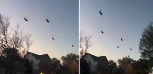 Neler oluyor ABD’de kaydedilen görüntü büyük merak uyandırdı