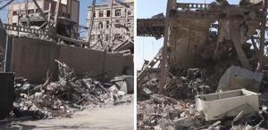 Saldırıların ardından İran’daki cadde bu hale geldi