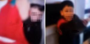 Küçücük çocuğu tekme tokat dövdüler