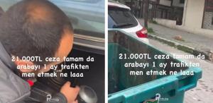 Ünlü oyuncu Savaş Satış, aracını bağlatmamak için binlerce liralık ses sistemini çöpe attı