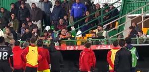 Bodrum FK-Iğdır FK maçında ırkçılık skandalı Stattan apar topar çıkartıldı