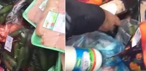 Çöpteki manzara isyan ettirdi: Ambalajları bile açılmamış