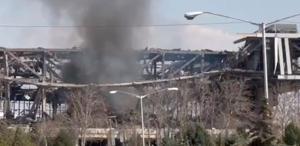 12.000 kişilik Azadi Stadyumu da savaşa boyun eğdi