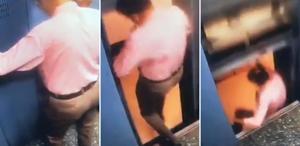 Asansörden inmek için adımını attı ama... Sonrası korkunç