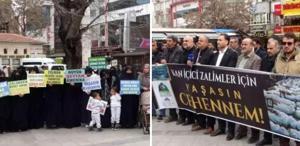 Gaziantep’te ABD ve İsrail’in İran’a yönelik saldırıları protesto edildi