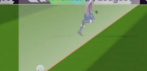 Burnu ofsaytta olduğu için golü iptal edildi