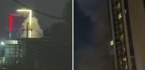 Irak’ta otele saldırı Yangın çıktı