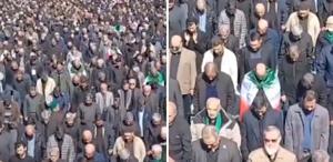 Tahran’da halk, Hamaney için cuma namazında bir araya geldi