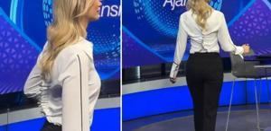 ’’Her giydiğin nasıl bu kadar fit durabiliyor’’ sorusuna ünlü spikerden bomba yanıt