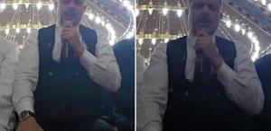 Bakan Çiftçi teravihten sonra böyle Kur’an-ı Kerim okudu