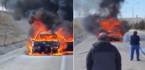 5 saatlik otomobil İlk yolculuk kabusa döndü