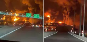 Tahran’dan gelen görüntüler korkunç