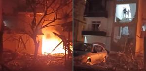 Niğde’de apartmanda doğalgaz patlaması: Ortalık savaş alanına döndü