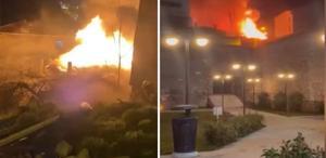 Beyoğlu’nda gece yarısı korkutan yangın