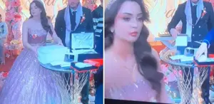 Nişandaki görüntü olay oldu ’’Bu düğün olmaz’’ yorumları yapılıyor