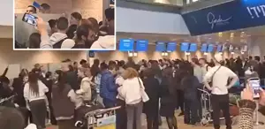 Ülkeden kaçmaya çalışan İsrailliler, Ben Gurion Havalimanı’nda kargaşa çıkardı