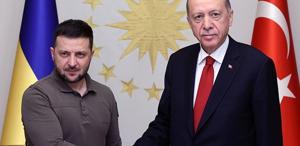 Cumhurbaşkanı Erdoğan, Zelenski ile görüştü