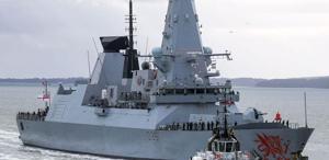 İngiltere’nin Doğu Akdeniz’e gönderdiği dev hava savunma destroyeri yola çıktı