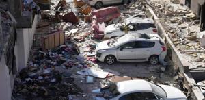 Füze düştü sandılar Yıkım gün ağarınca anlaşıldı