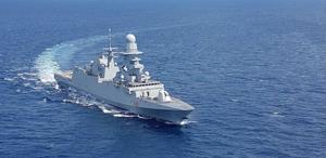 İtalyan fırkateyni, Güney Kıbrıs açıklarına ulaştı