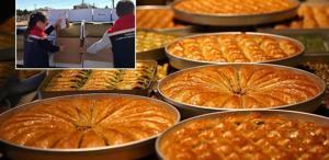 Baklavada kullanılacak kanserojen maddeli 2 ton fıstık ele geçirildi