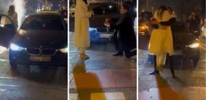 İstanbul’da trafiği alt üst eden evlilik teklifi tepki çekti