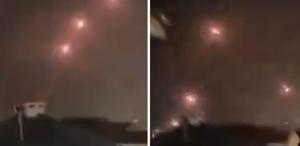 Hizbullah’dan İsrail’e roket saldırısı Gökyüzü aydınlandı