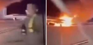 İsrail jetleri alev alev yandı, pilotlar böyle kaçtı