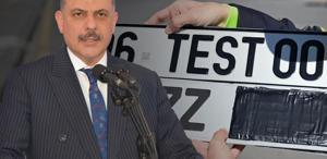 İçişleri Bakanı Çiftçi: TŞOF tarafından verilen plakalara cezai işlem uygulanmayacak