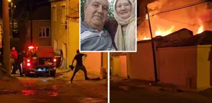 Yaşlı çiftin hayatını kaybettiği yangının ardından vahşet çıktı