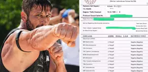 Adem Kılıçcı iddialara karşı kendi yaptırdığı test sonucunu paylaştı