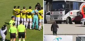 Maça son anda yetiştiler tam 13 gol yediler