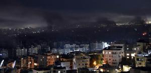 İsrail, her akşam Beyrut’u vuruyor Canlı yayında şiddetli patlamalar