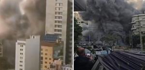 İsrail’den Lübnan’da yeni katliam Sivillerin yaşadığı binalar vuruldu