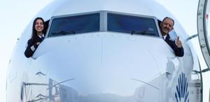 Gökyüzünde duygulandıran anlar Baba veda etti, hikaye kızıyla devam etti