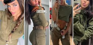 İsrailli kadın askerlerin absürt paylaşımları olay oldu
