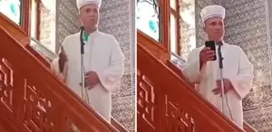 Trabzon’da imamdan hutbe sırasında telefonla oynayan cemaate tepki