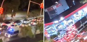 Çin’de zam öncesi benzin istasyonlarında uzun kuyruklar oluştu