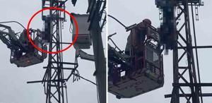 Hırsızlık için çıktığı elektrik direği sonu oldu