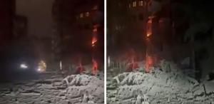 İsrail, Lübnan’da Başbakanlık binasının hemen yanını vurdu