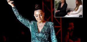 Anne refleksi Ebru Gündeş kızını özel uçakla getirdi