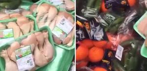 Paket paket tavuklar çöpe gitti