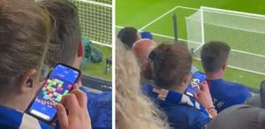 Herkesin hayalini kurduğu maça gidip canı sıkılınca yaptığıyla pes dedirtti